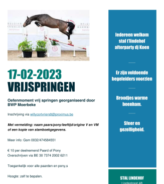 Vrijspringen 17/02/2023