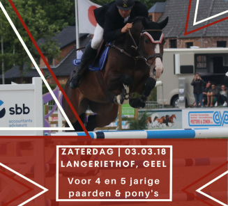 Aanlegtest springen Geel: inschrijvingen open Aanlegtest springen Geel: inschrijvingen open