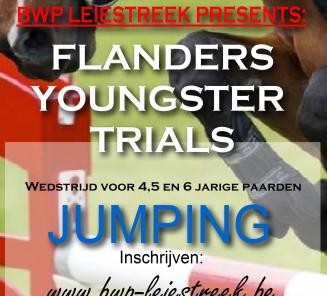 Flanders Youngster Trials 21/03/2020 : Inschrijvingen Open