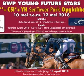 Selectie Young Future Stars 28 april: inschrijvingen open